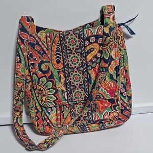 Vera Bradley Multicolor Paisley Quilted Crossbody